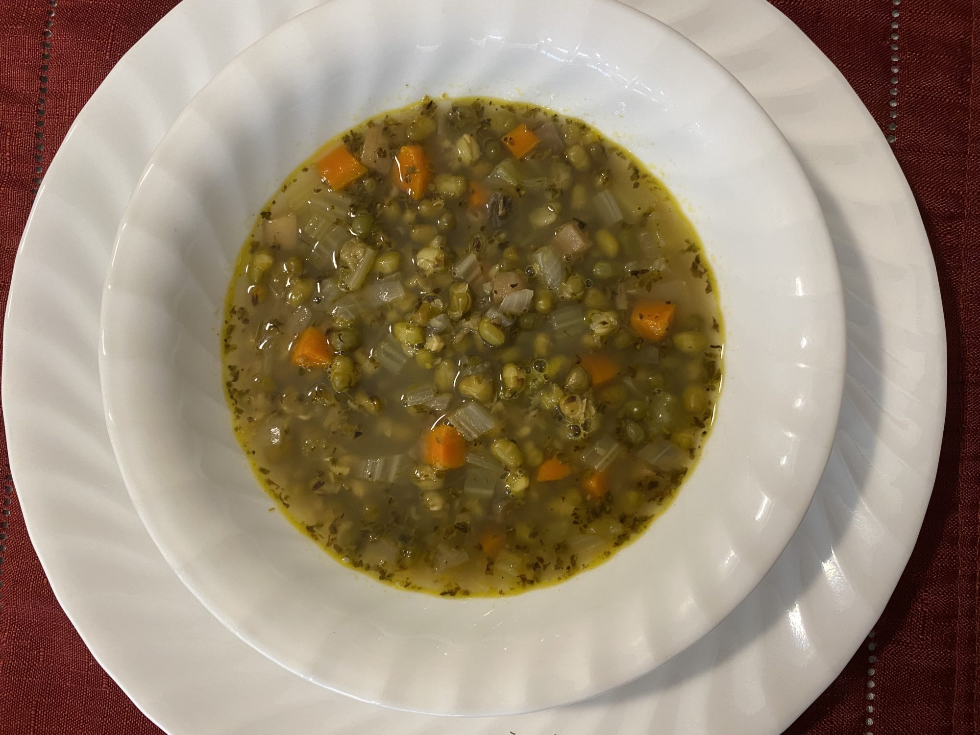 SAVORY MUNG BEAN SOUP ITALIAN STYLE - TCM World