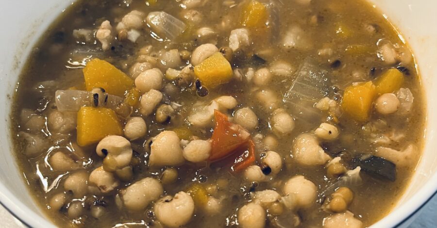 Eating for Healing: Hearty Mung Bean and Barley Soup